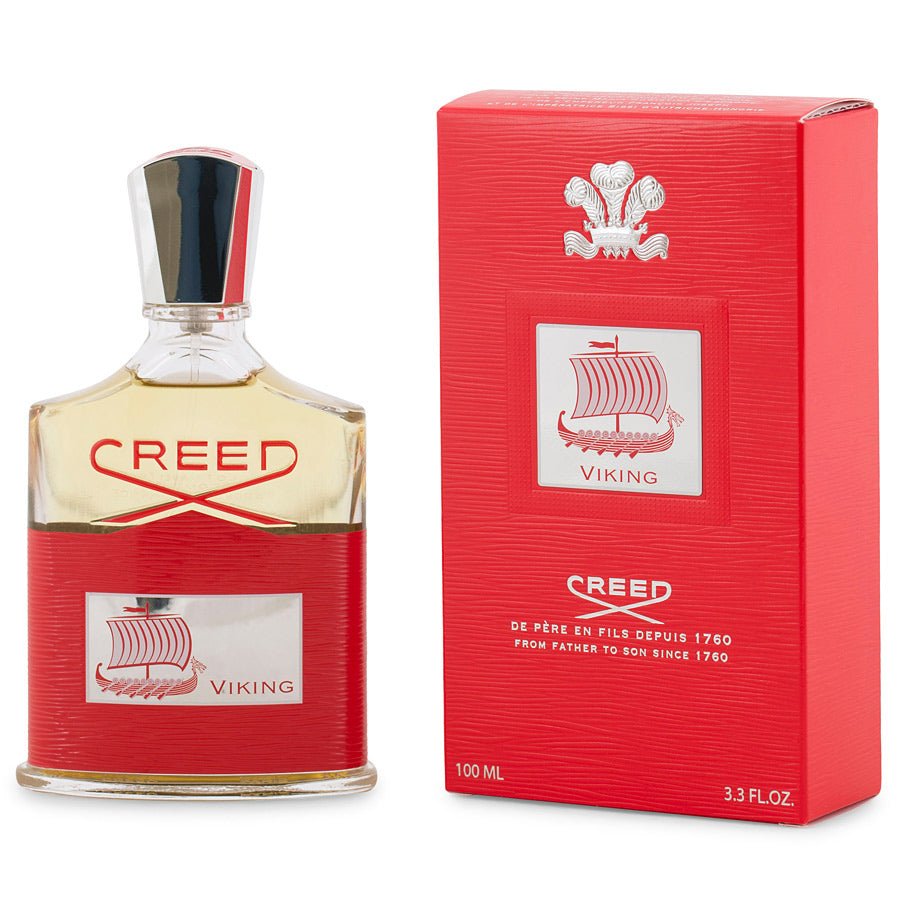 Creed Viking perfume bottle