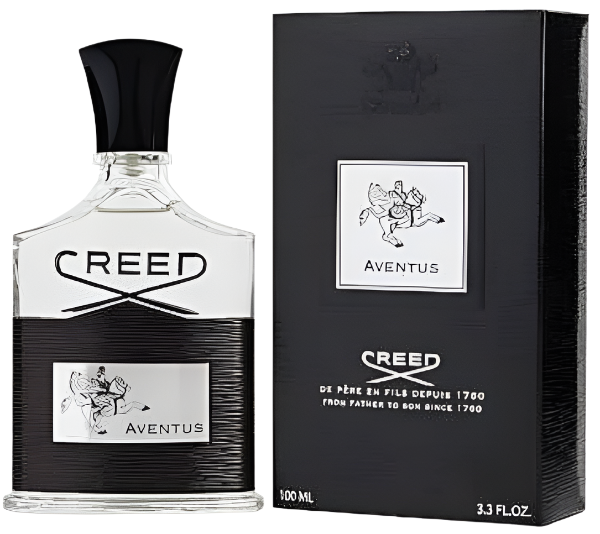 Creed Aventus perfume bottle