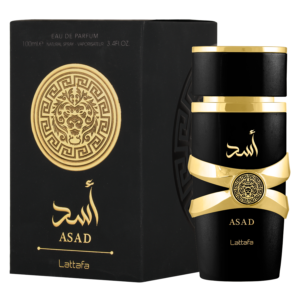 Lattafa Asad perfume bottle